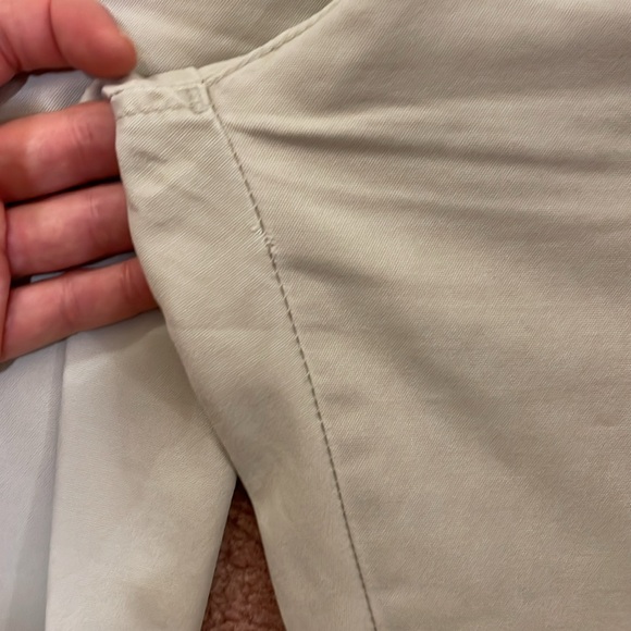 Vintage Silver Jeans Flare Leg Low Rise Khakis EUC - Picture 7 of 12